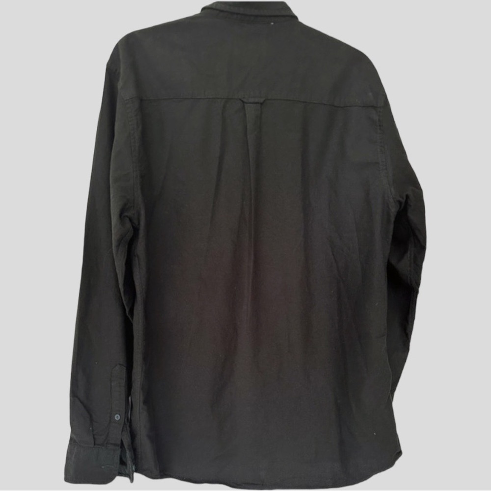 F&f Black shirt size M Oxford style - Picture 5 of 9